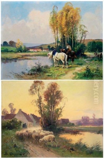 Chevaux De Labour Paire - view 1