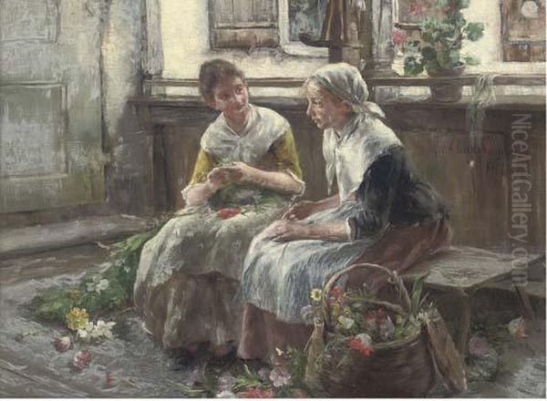 The Two Flower Girls - view 1