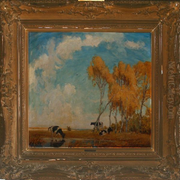 Landscape With Cows - view 1
