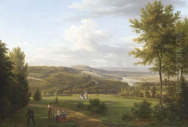 Vue Du Petit Bellevue De St Cloud, Nr. Vallerienne - view 1
