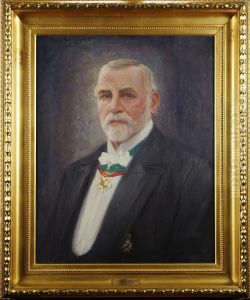 Portrattav Johan E Ekman by Alexander Langlet