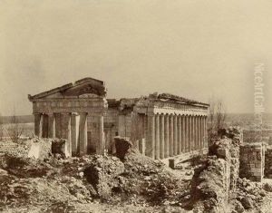 Albumen Prints From Waxed Paper Negatives by Jean-Charles Langlois