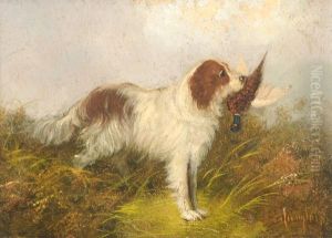 Terrier Rabbiting by J. Langlois