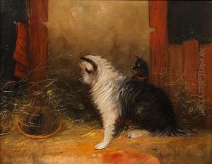 Terriers Ratting; And Another Similar by J. Langlois
