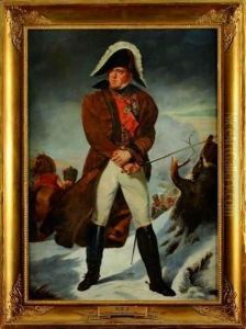 Portrait Du Marechal Ney, Duc D'elchingen by Jerome Martin Langlois