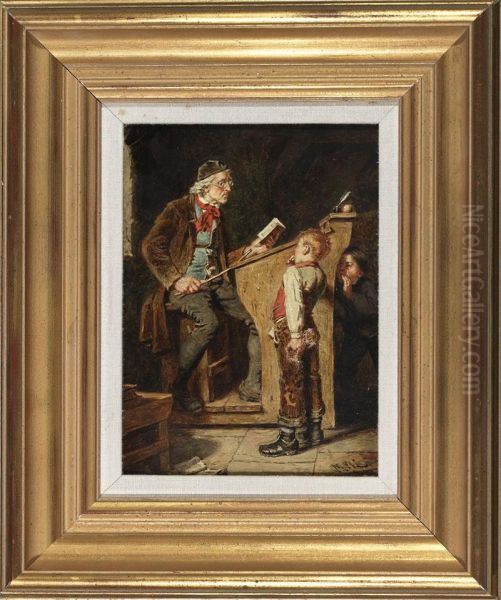 Errant Pupil And A Stern Master - view 1