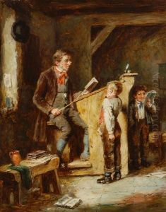 The Schoolmaster's Reprimand by Mark W. Langlois