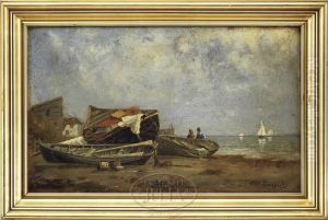 Low Tide, New Brunswick Coast by Walter Franklin Lansil