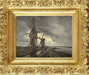 Les Moulins A Vent Du Ronchin Dans La Plaine De Lille