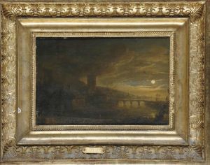 Un Pont Au Clair De Lune