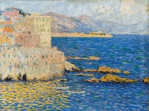 La Cote D'azur by Fernand Lantoine