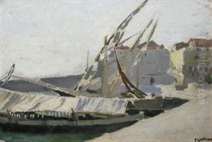 Coin De Port by Fernand Lantoine