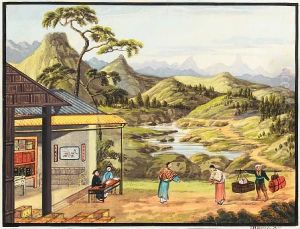 Tea Production, A Set Of Six