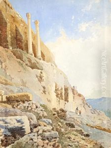 View Of Dionyssos' Theater, Athens by Stefano Lanza