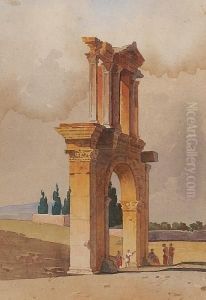 Hadrian""s Gate, Athens by Stefano Lanza