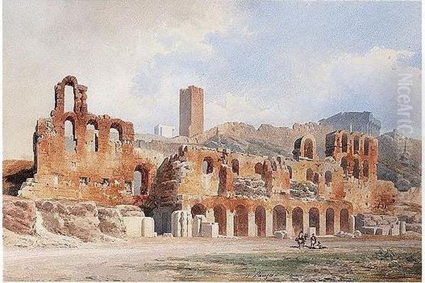 The Odeon Of Herodes Atticus On The South Slope Of The Acropolis, Athens - view 1
