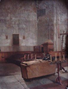Interieur D'eglise by William J.E.E. Laparra