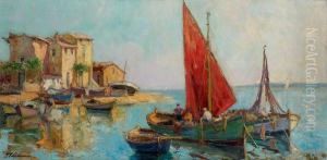 Les Martigues by Georgi Alexandrovich Lapchine