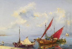 La Voile Rouge by Georgi Alexandrovich Lapchine