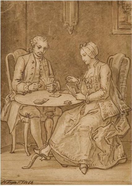 Card Players. - view 1