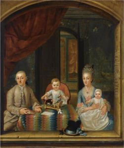 A Family Portrait by Hieronymus Lapis