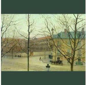 Une Rue En Hiver by Charles Laplante