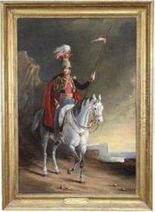 Captain Henry Ferguson, The Ninth Lancer by George Henry Laporte