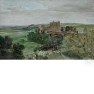 Landscape With Castle by John Laporte