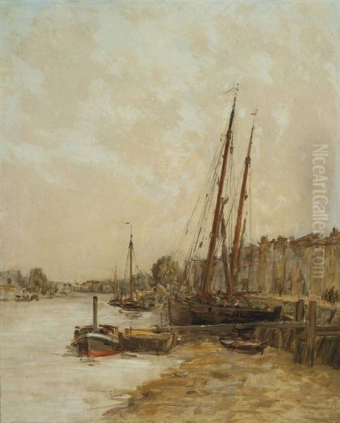 Vessels On The Seine - view 1