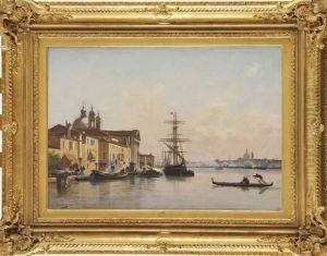 Vue De Venise by Charles Lapostolet