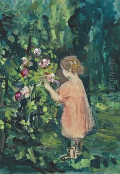 Petite Fille Aux Roses - view 1