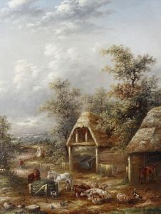 Farmyard Scene Farmyard Scene