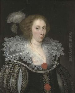 Portrait Of Mrs Campion by William Larkin