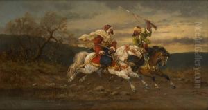 Cavaliersarabes by Armand Laroche
