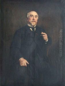 Portrait D'homme Au Cigare