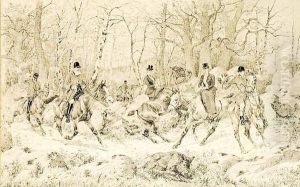 Venerie Du Sanglier by Georges Larocque