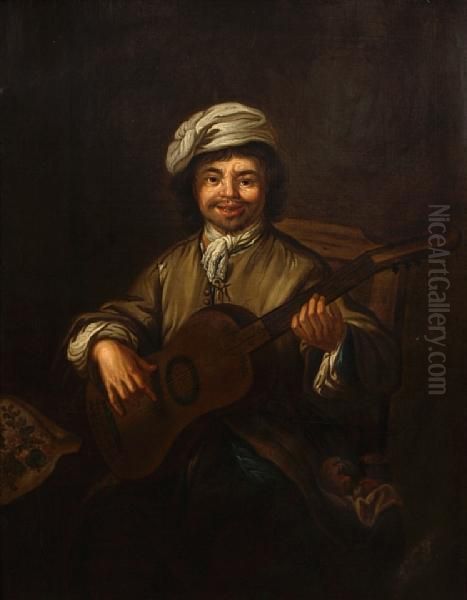 A Portrait Of A Minstrel - view 1