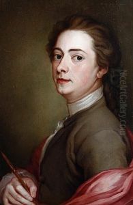 Portrait Of James Macardell (1710-1765) by Marcellus, Laroon Jr.