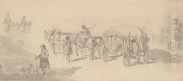 A Wagon On A Road. - view 1