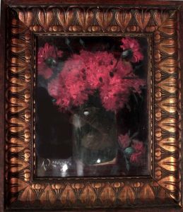 Jarron Con Flores by Andres Larraga Y Montaner