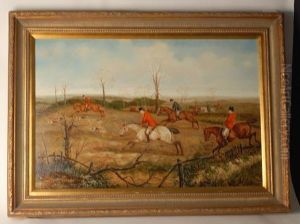 Fox Hunting Scene