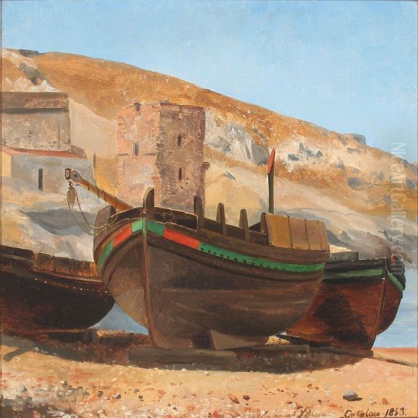 Coastal Scene From Catalonia In Spain - view 1