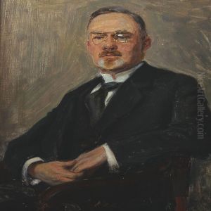 Portrait Of Mayor Knud Orbaek Holch
