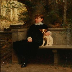 Portraet Af Musse Scheel Som Ung Paa Hvidore
