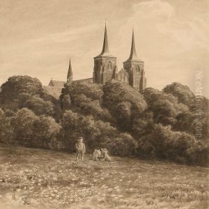 A Collection Of Ten Landscapes And Illustrations