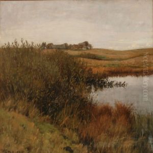 Autumn Landscape by Thorvald Larsen