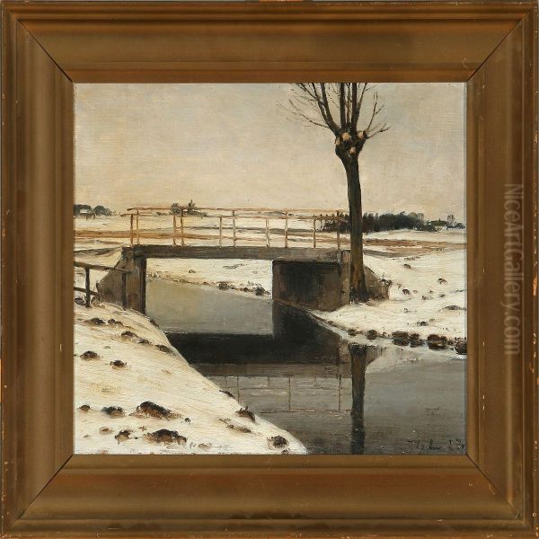 A Bridge Over Susaaennear Naestved, Denmark - view 1