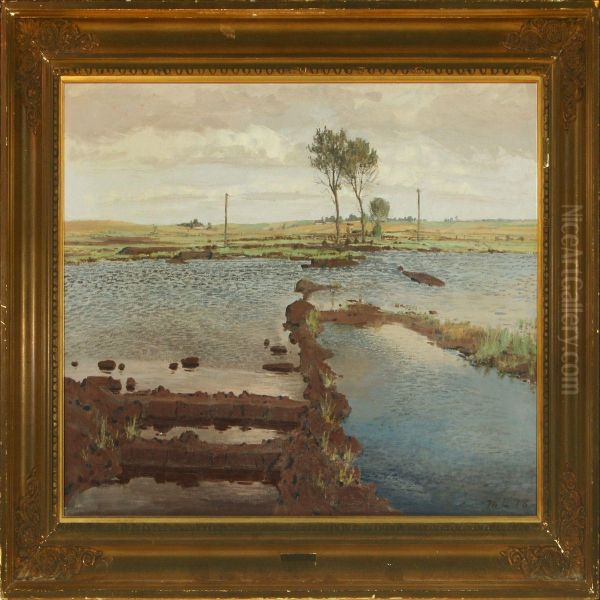 Landscape With Asmall Lake - view 1