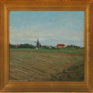 Landscape by Frederik Larsen-Saerslov