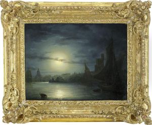 Vy Fran Beckholmen Mot Kastellholmen Och Sodermalm - Stockholm I Mansken